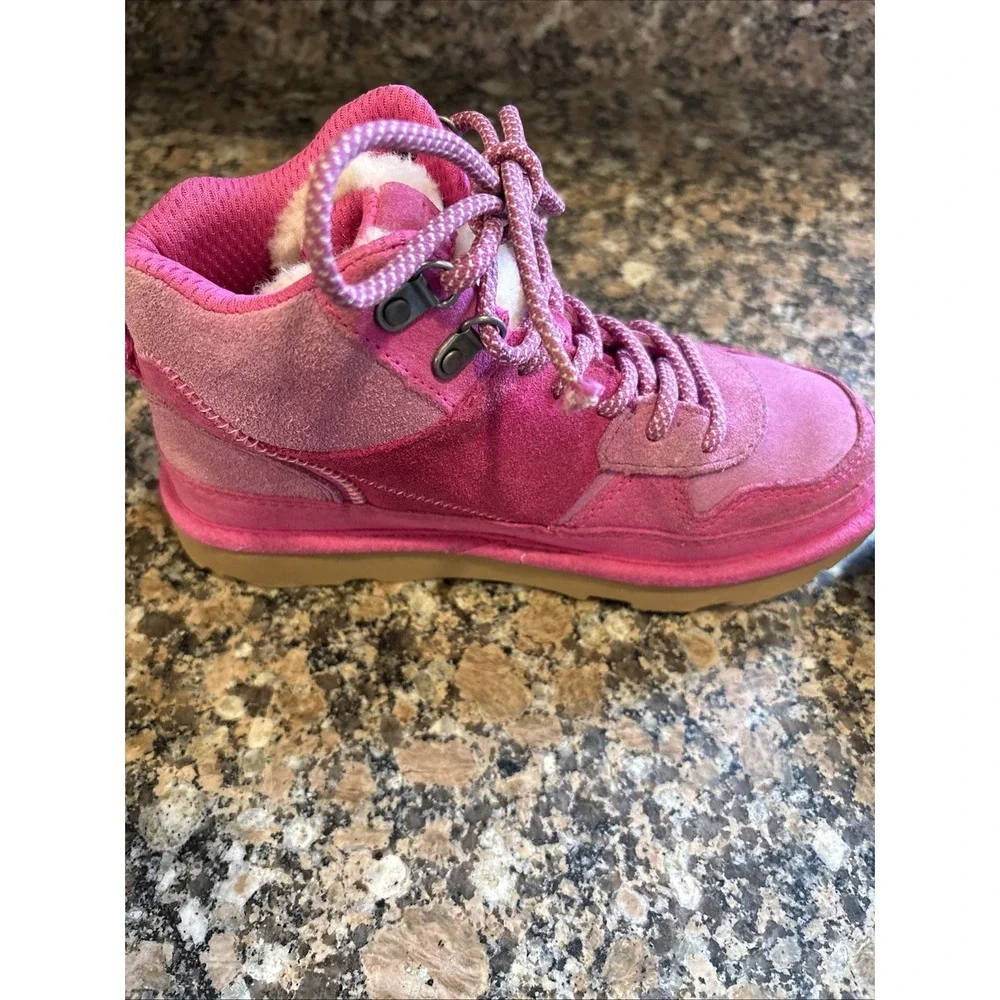 UGG Highland Hi Heritage Boots Pink Raspberry Sorbet 1134550K Kids 3 Women 5